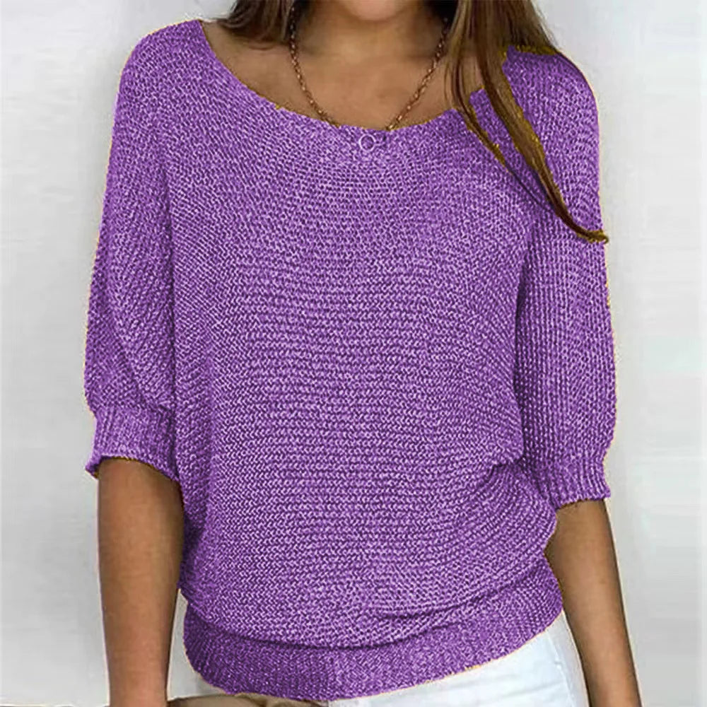 Women's Loose Knit Sweater | Stylish & Comfortable