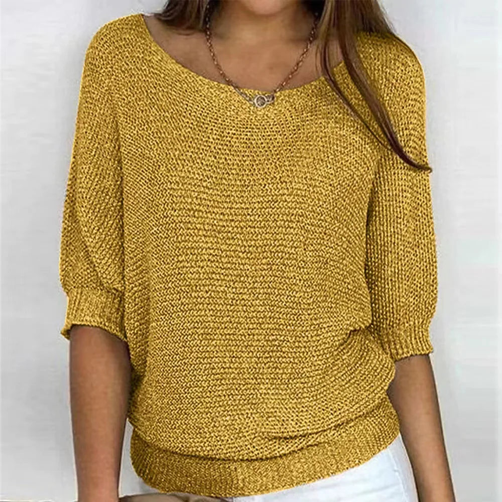 Women's Loose Knit Sweater | Stylish & Comfortable