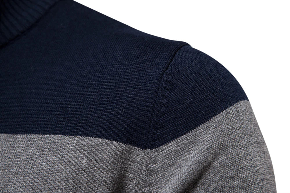 Bruno | Men's Quarter-Zip Knit Sweater