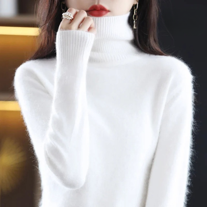 Women's Cashmere Turtleneck Sweater | Soft & Stylish