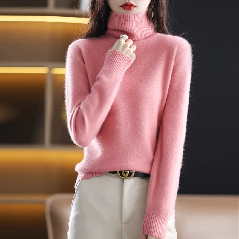 Women's Cashmere Turtleneck Sweater | Soft & Stylish