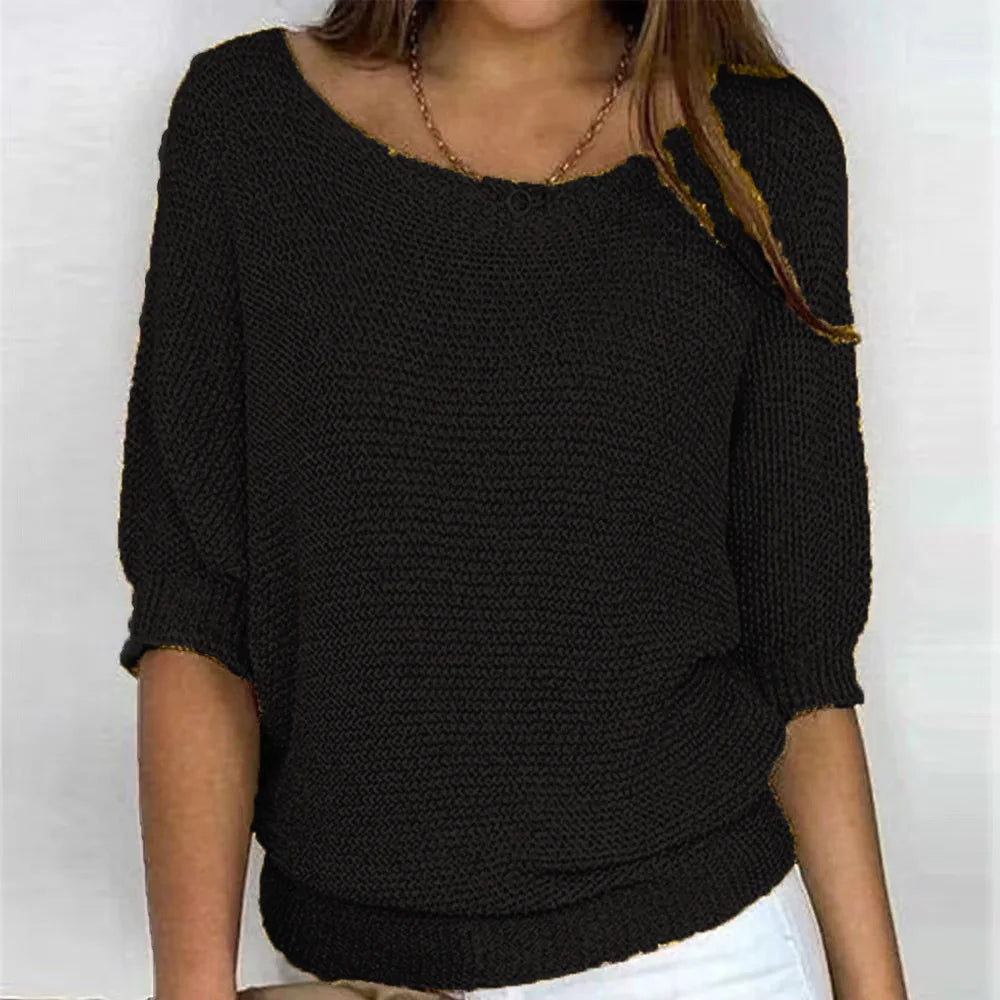 Women's Loose Knit Sweater | Stylish & Comfortable