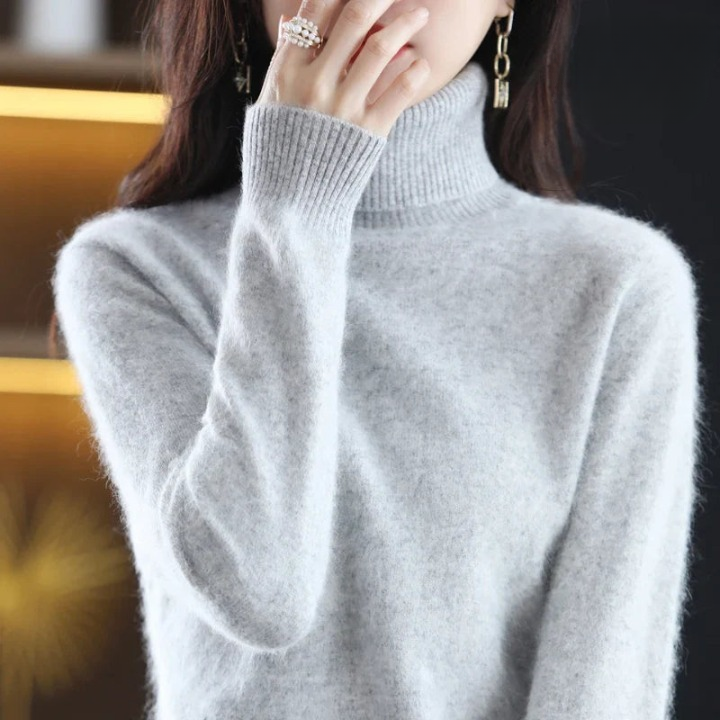 Women's Cashmere Turtleneck Sweater | Soft & Stylish