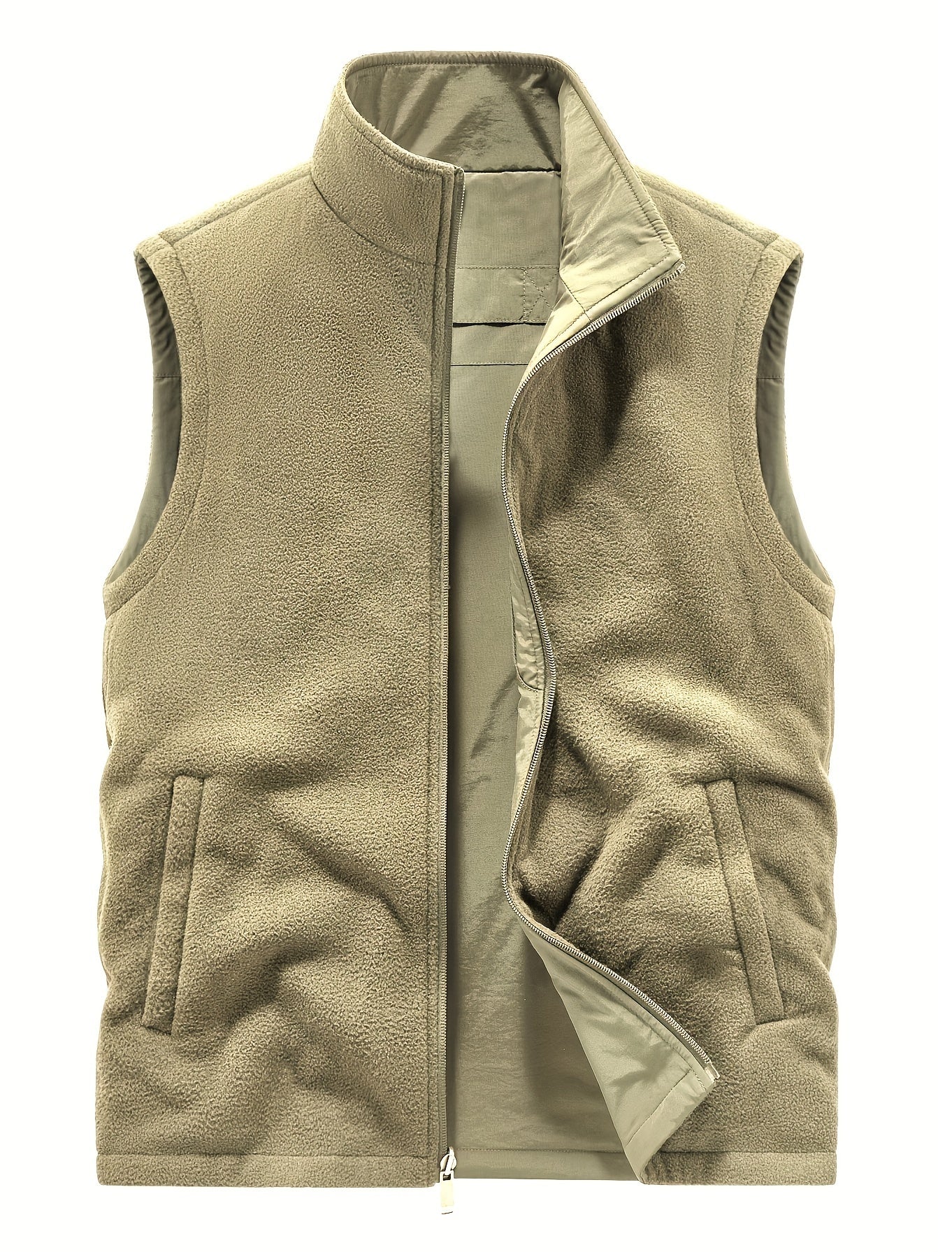 Men's Reversible Fleece Vest | Warm & Functional