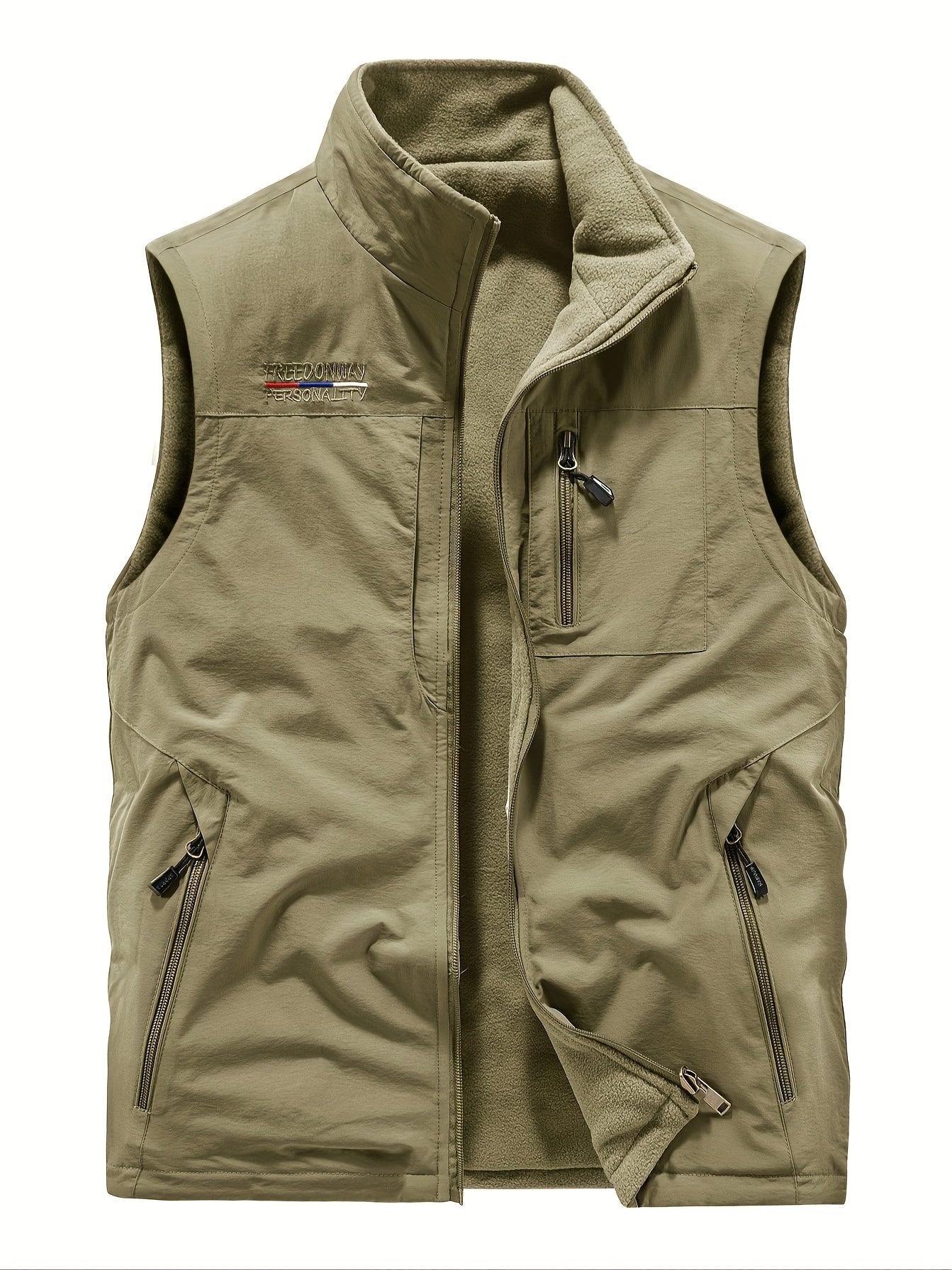 Men's Reversible Fleece Vest | Warm & Functional