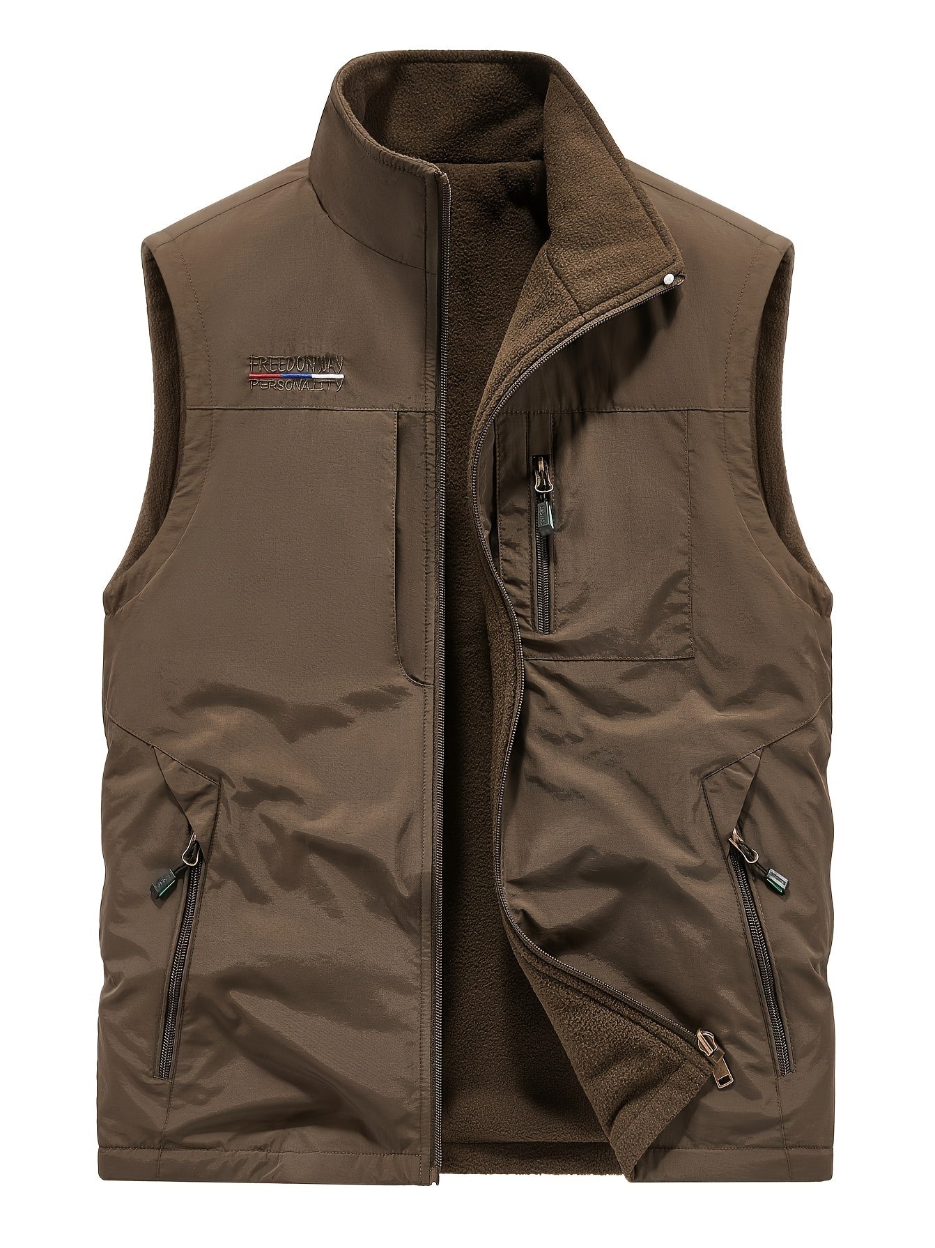 Men's Reversible Fleece Vest | Warm & Functional