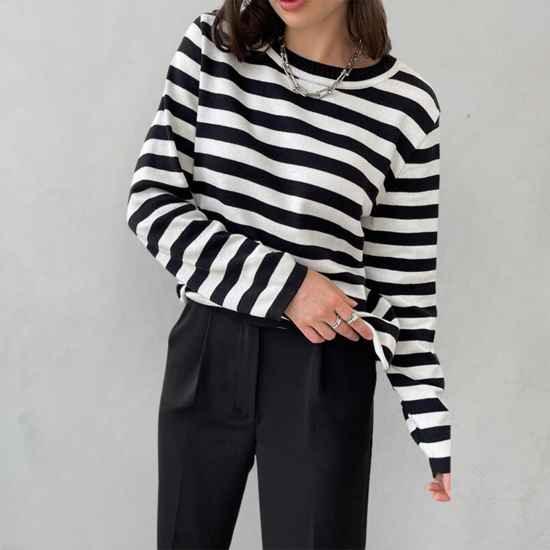 Striped Long Sleeve Shirt | Casual & Stylish