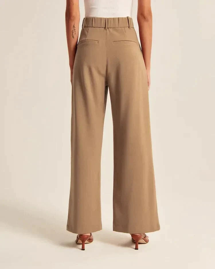 Saskia - High Waist Wide Leg Pants