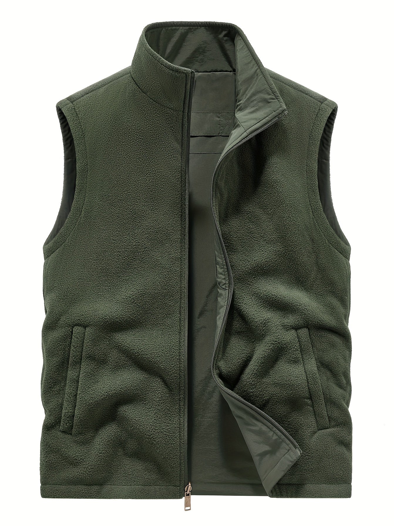 Men's Reversible Fleece Vest | Warm & Functional