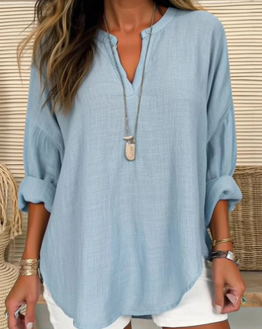 V-Neck Blouse