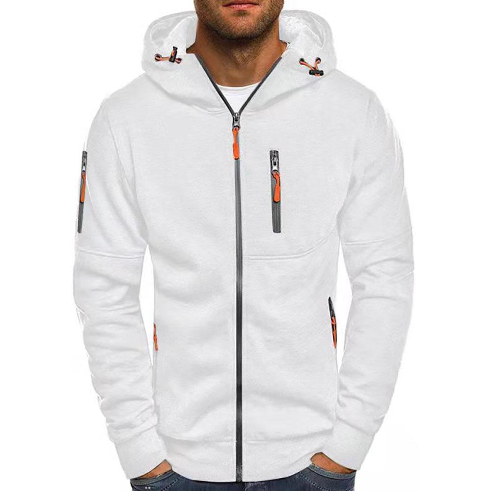 Men's Hooded Zip-Up Sweatshirt | Stylish & Functional