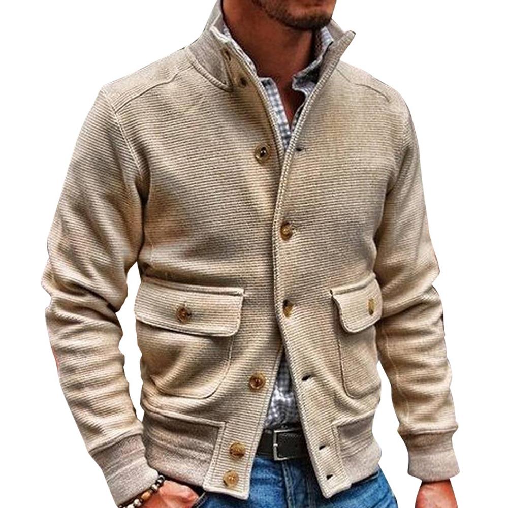 Men's Casual Button-Up Jacket | Stylish & Versatile