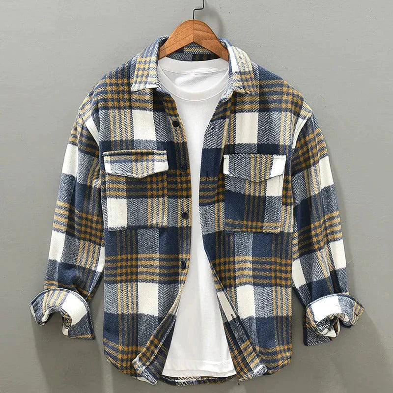 Vinzéncio | Checked flannel shirt