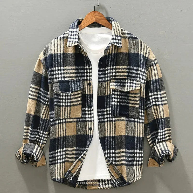 Vinzéncio | Checked flannel shirt