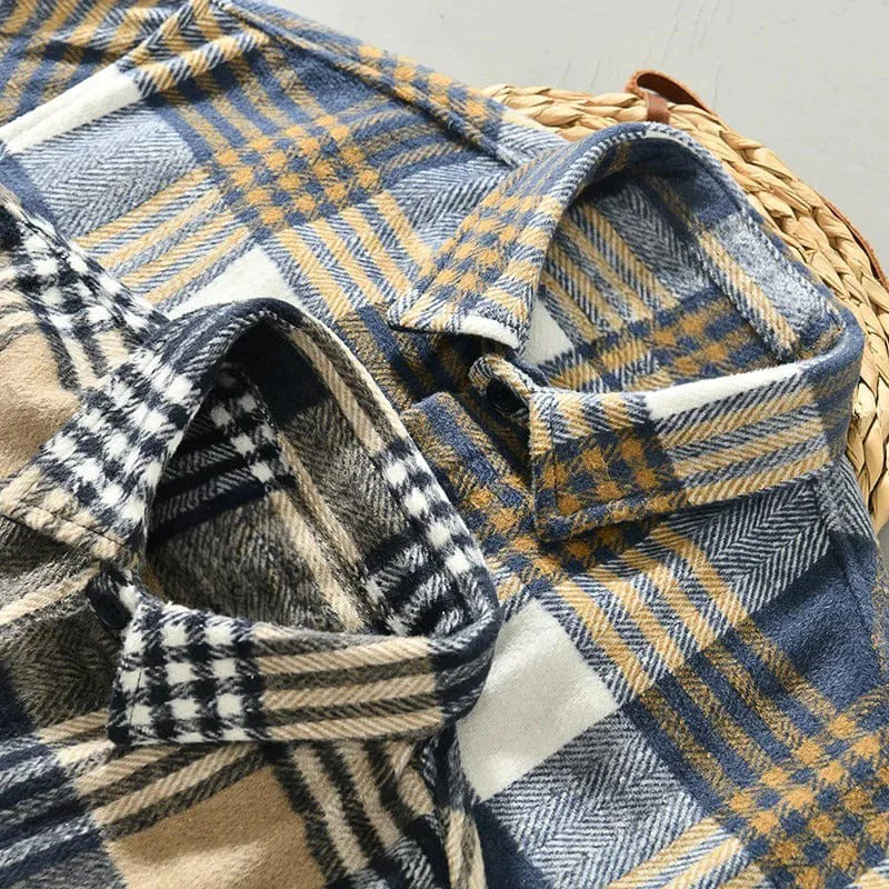 Vinzéncio | Checked flannel shirt