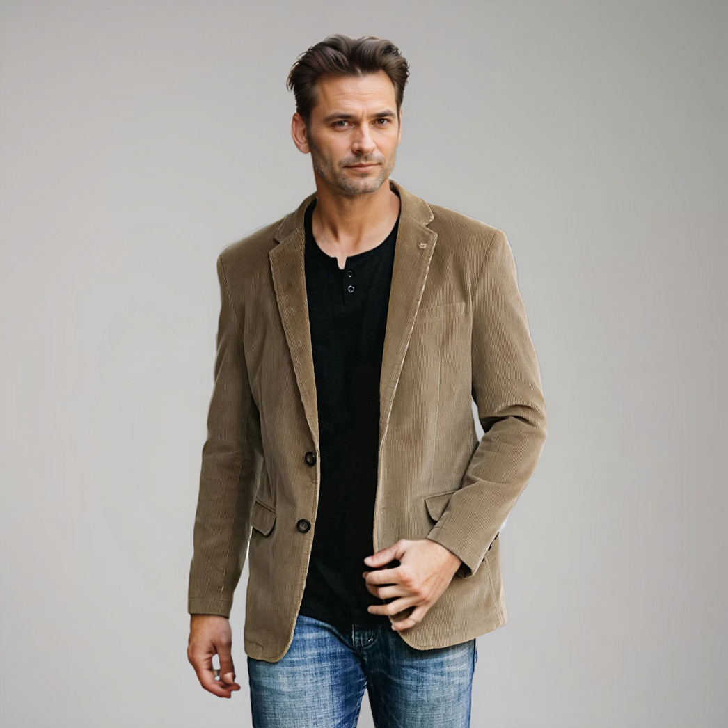 Men's Corduroy Blazer | Classic Casual Elegance