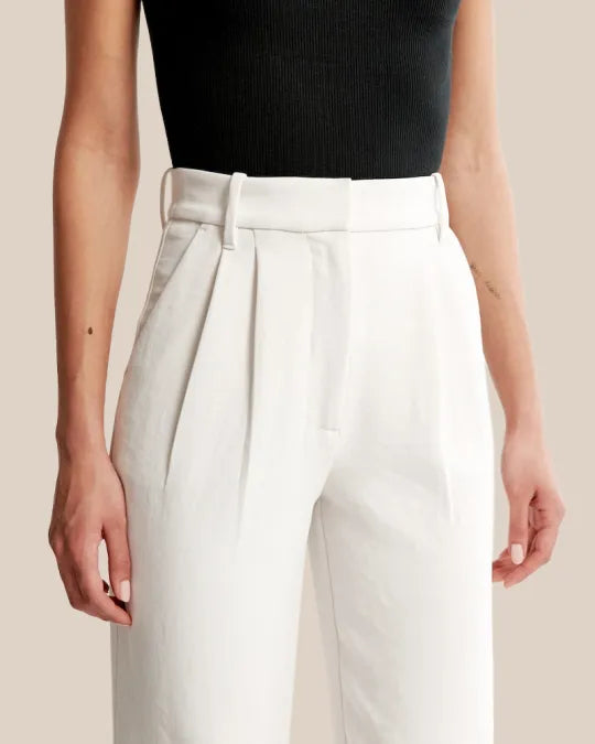 Saskia - High Waist Wide Leg Pants