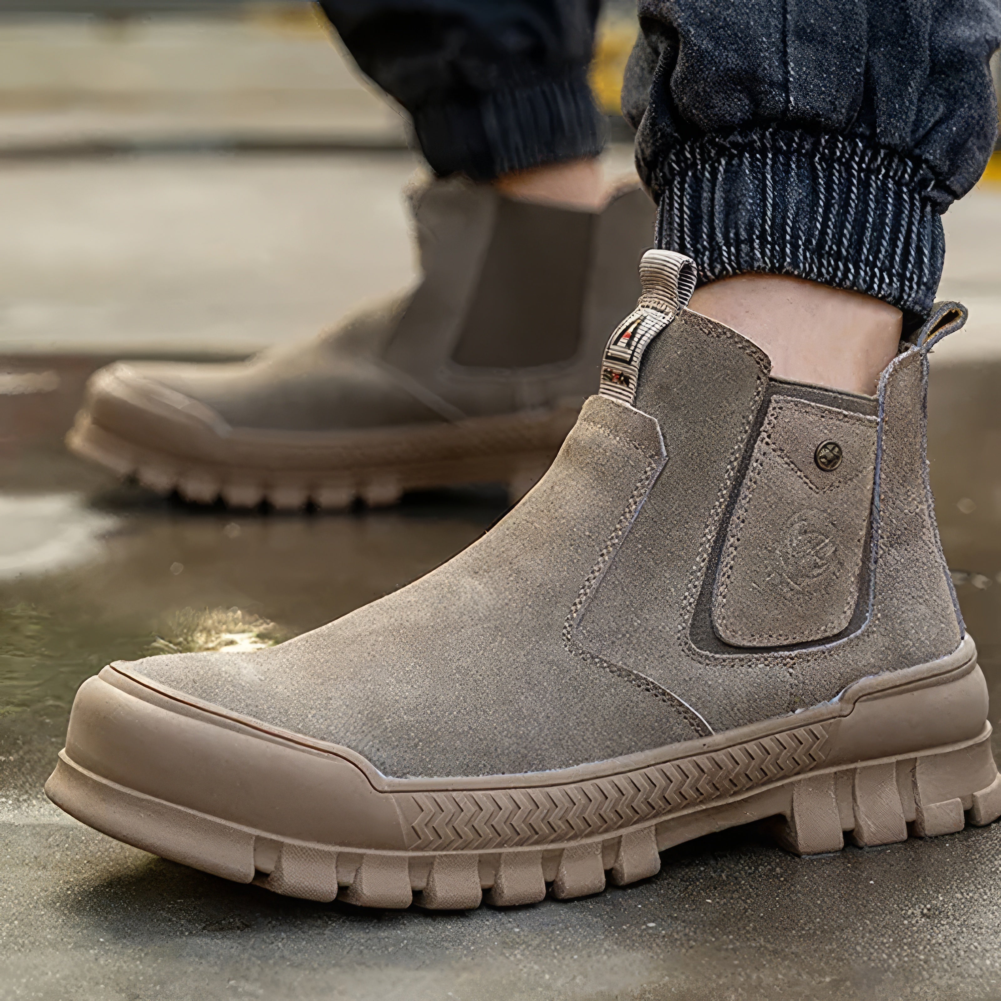 Men's Winter Chelsea Boots | Warm & Slip-Resistant