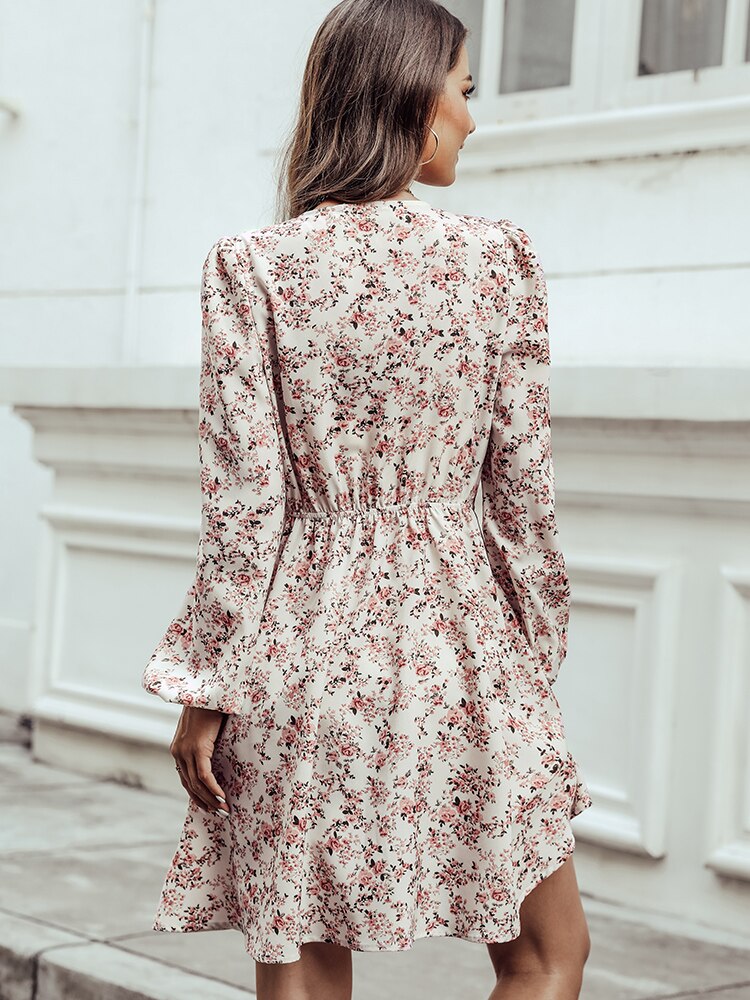 Sophie - Mini dress with floral print