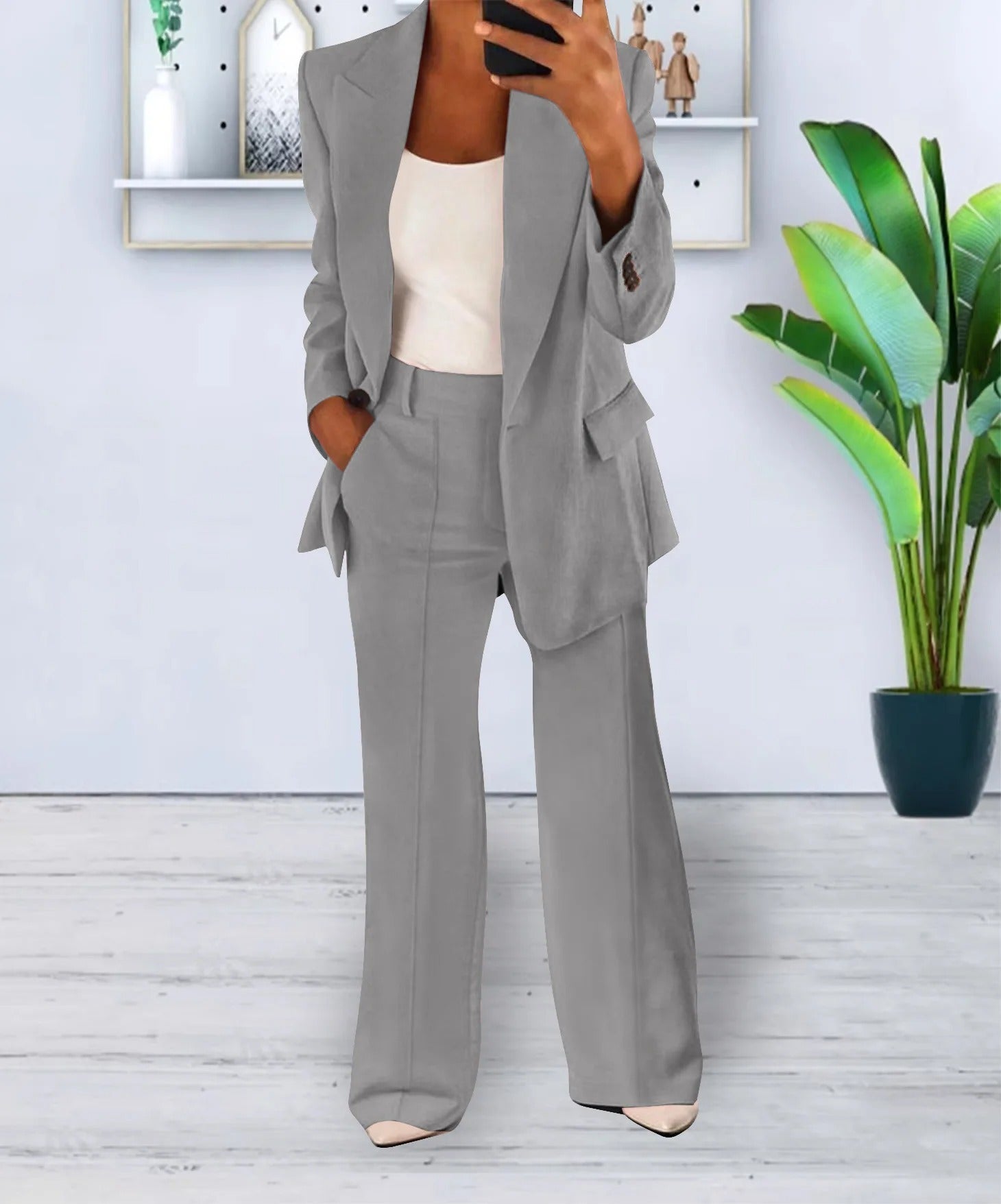 Emilia | Two-Piece Women's Set with Pants and Blazer